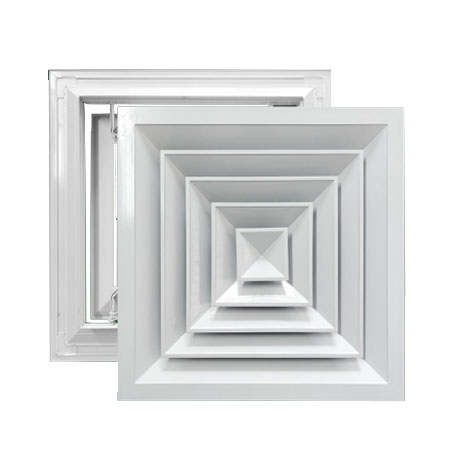 Cửa gió khuếch tán 600×600