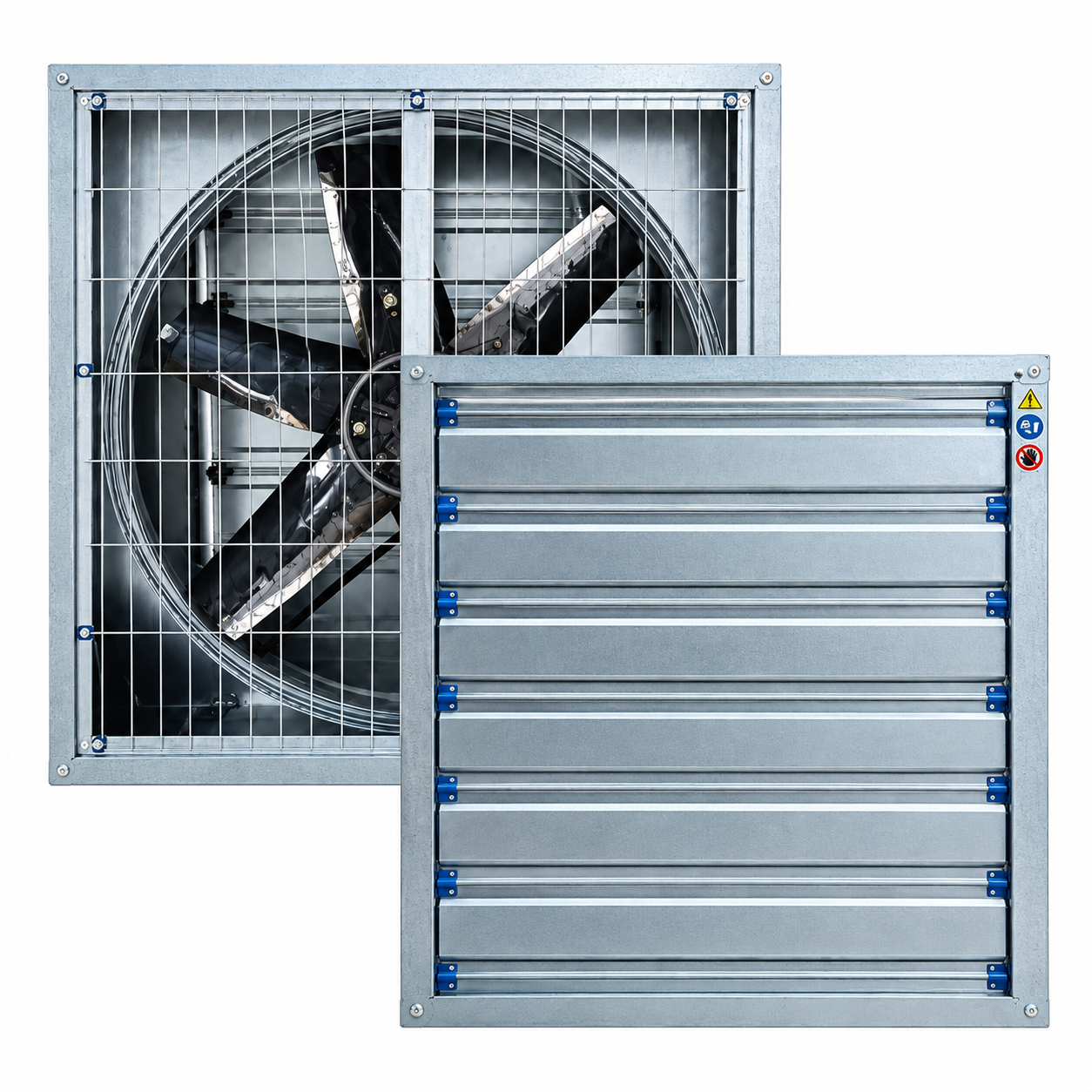 Quạt thông gió vuông gián tiếp 800x800